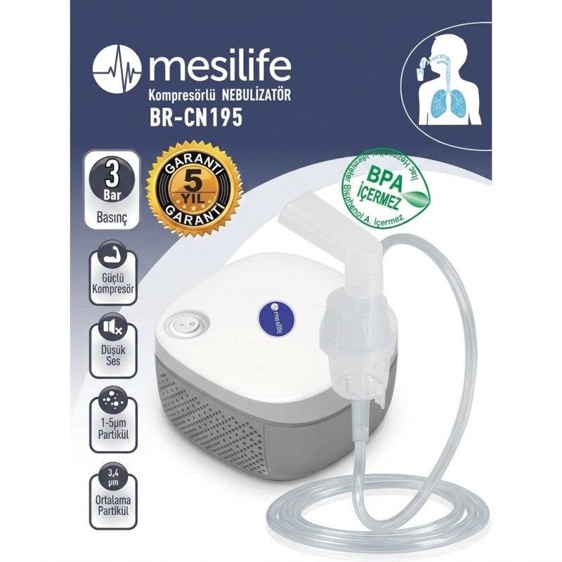 Mesilife BR-CN195 Nebulizatör Cihazı