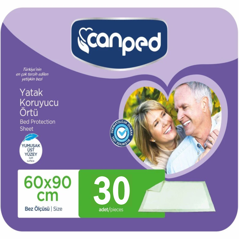 Canped Yatak Koruyucu Örtü 60CM*90CM 30'lu