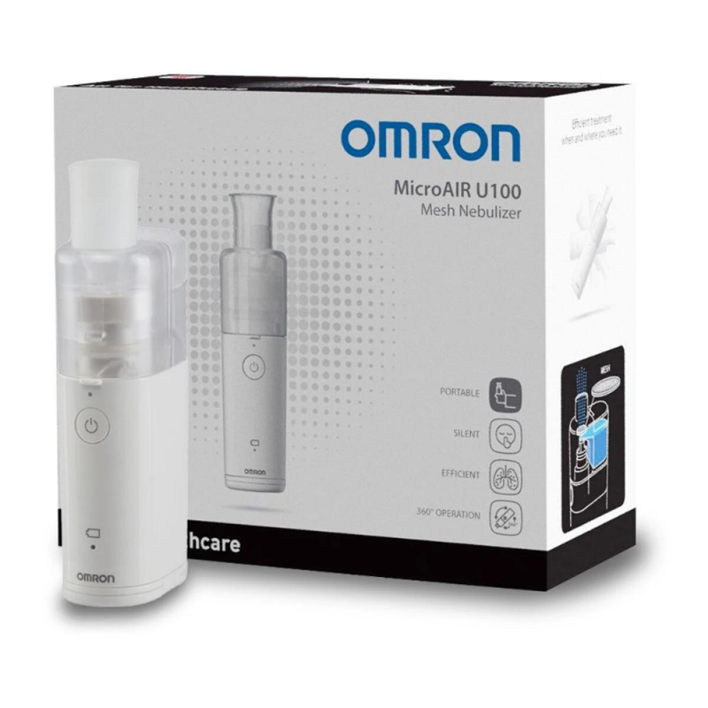 Omron U100 Microair Taşınabilir Mesh Nebulizatör Cihazı