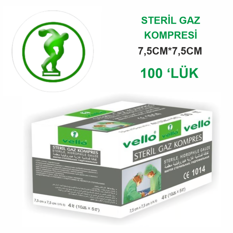 Vello Gaz Kompres 100'lük Vello Gaz Kompres 100'lük