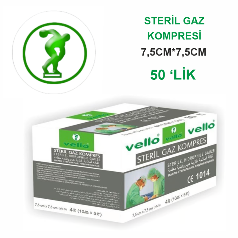 Vello Gaz Kompres 50'lik