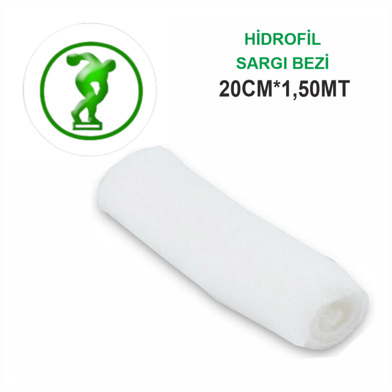 Hidrofil Sargı Bezi 20CM*1,5 MT Hidrofil Sargı Bezi 20CM*1,5 MT