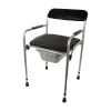 Döşemeli Katlanır Klozet Yükseltici Komot Hasta Tuvalet Sandalyesi