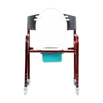 Mymed Tekerlekli Kapaklı Klozet Yükseltici Komot MY-1001