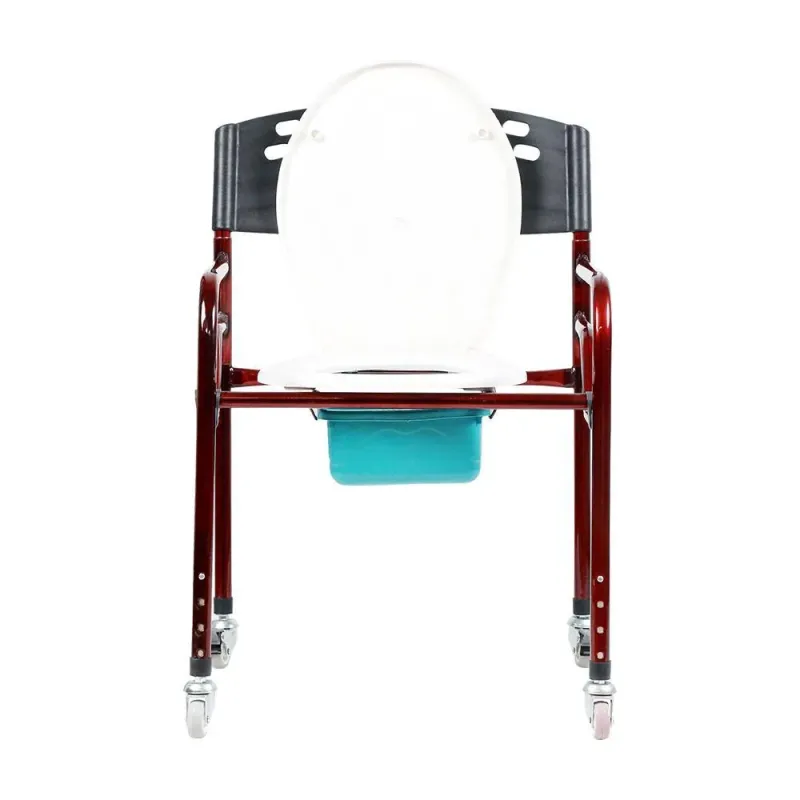 Mymed Tekerlekli Kapaklı Klozet Yükseltici Komot MY-1001